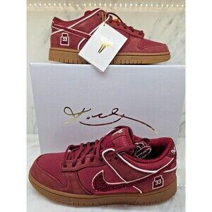 Nike Kobe Dunk Low Protro Team Red Burgundy Mens 10.5 NIB IM0581-600